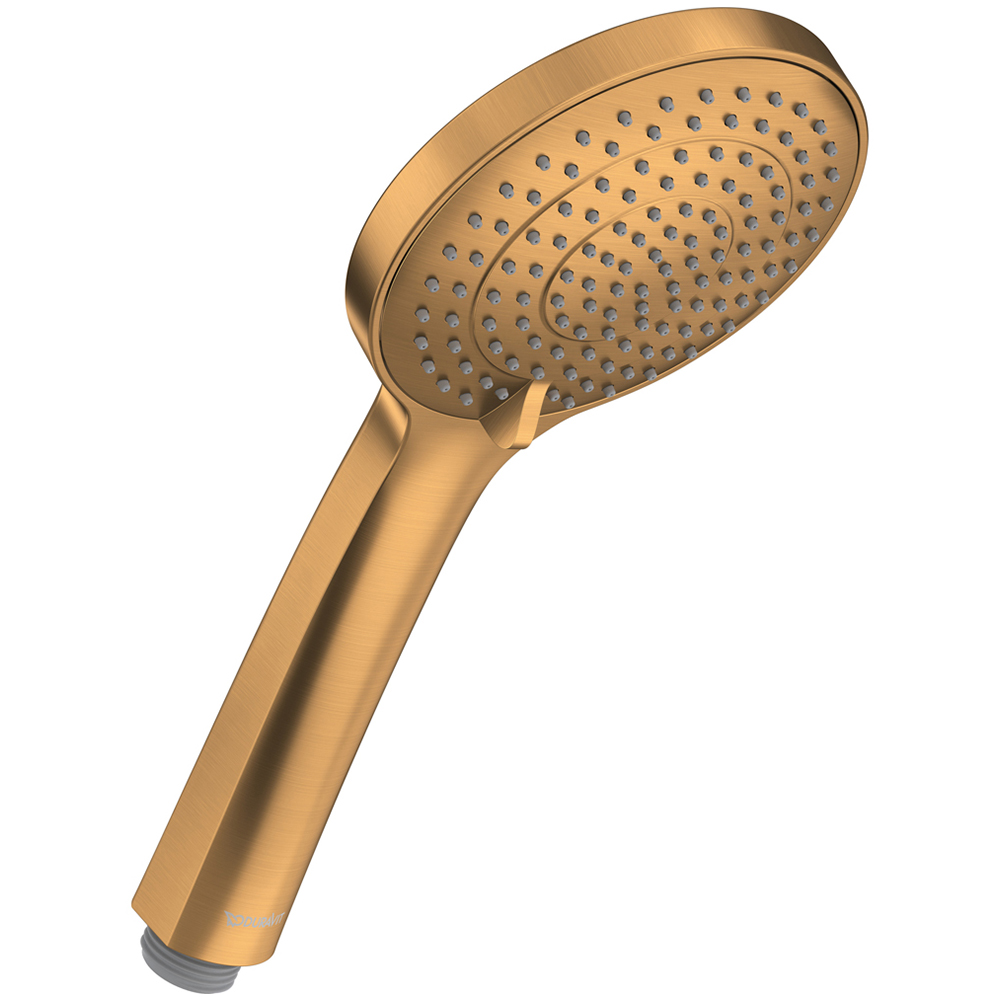 Duravit MinusFlow Brushed Bronze Jet Hand Shower Image 1
