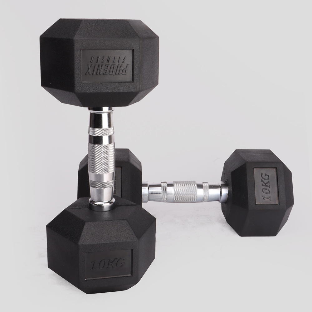 Phoenix Hexagonal Dumbbell Pair 10kg Image 3