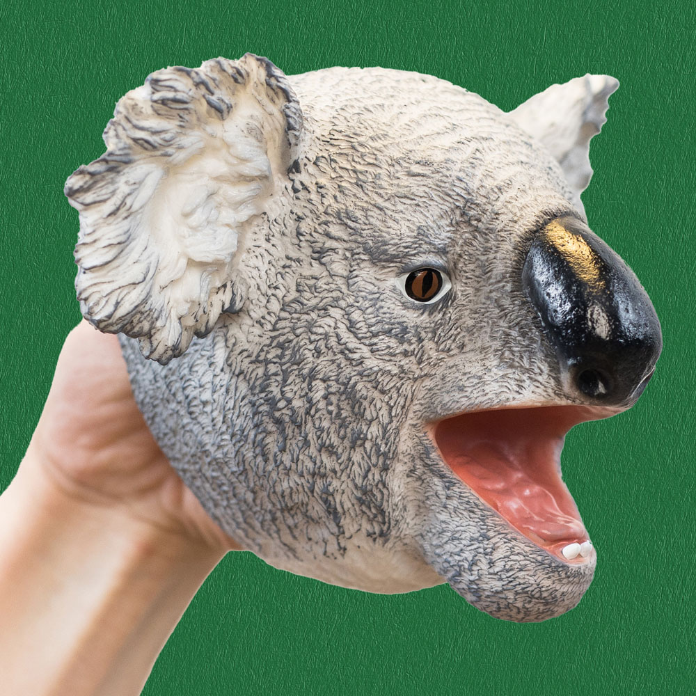 Wild Thingz Grey Koala Hand Puppet Image 2