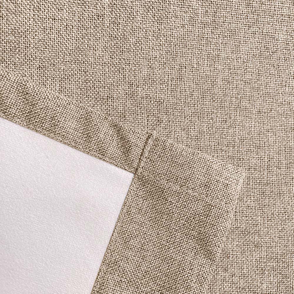 Enhanced Living Austin Natural Blackout Eyelet Thermal Curtains 229 x 183cm Image 5