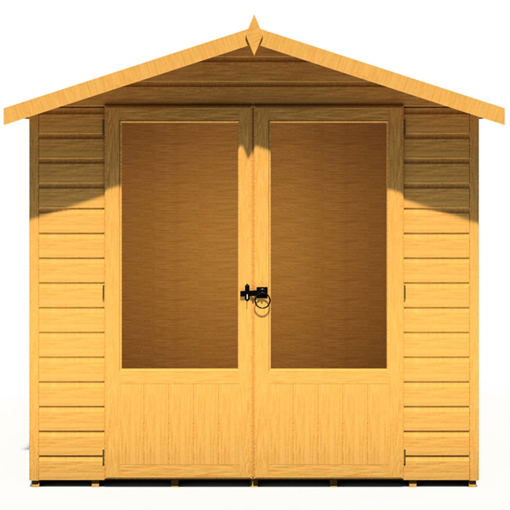 Shire Avance 7 x 5ft Double Door Shiplap Traditional Summerhouse Image 3