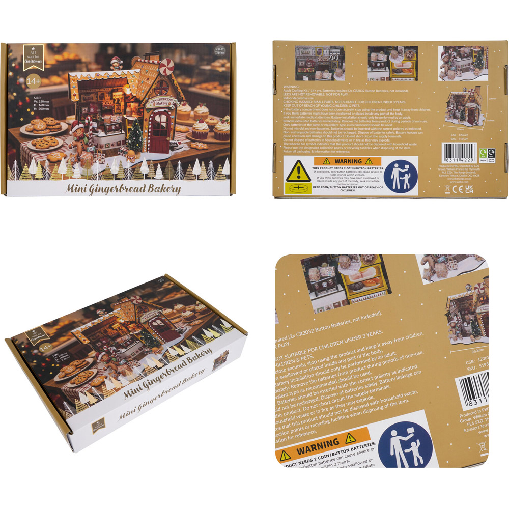 Mini Gingerbread Bakery Kit Image 6