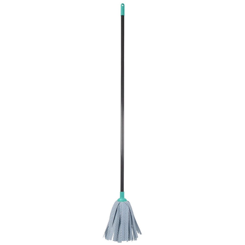 JVL Turquoise Synthetic Mop Image 1