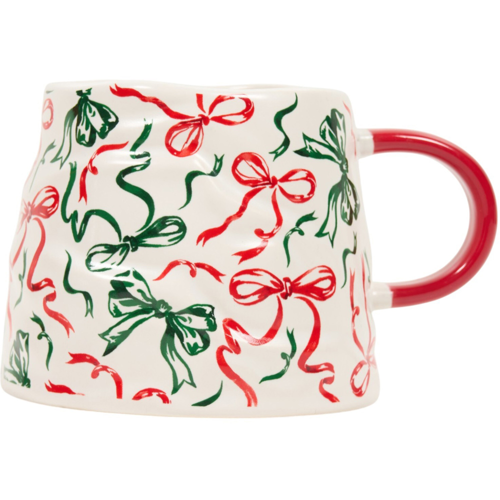 Bows or Trees Heart Mug Image 7