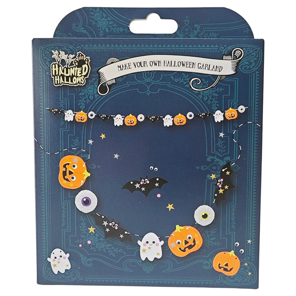 Make Your Own Halloween Garland Kit Multicolour Image 1