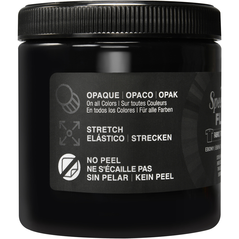 Speedball Ebony Flex Screen Printing Fabric Ink 237ml Image 3