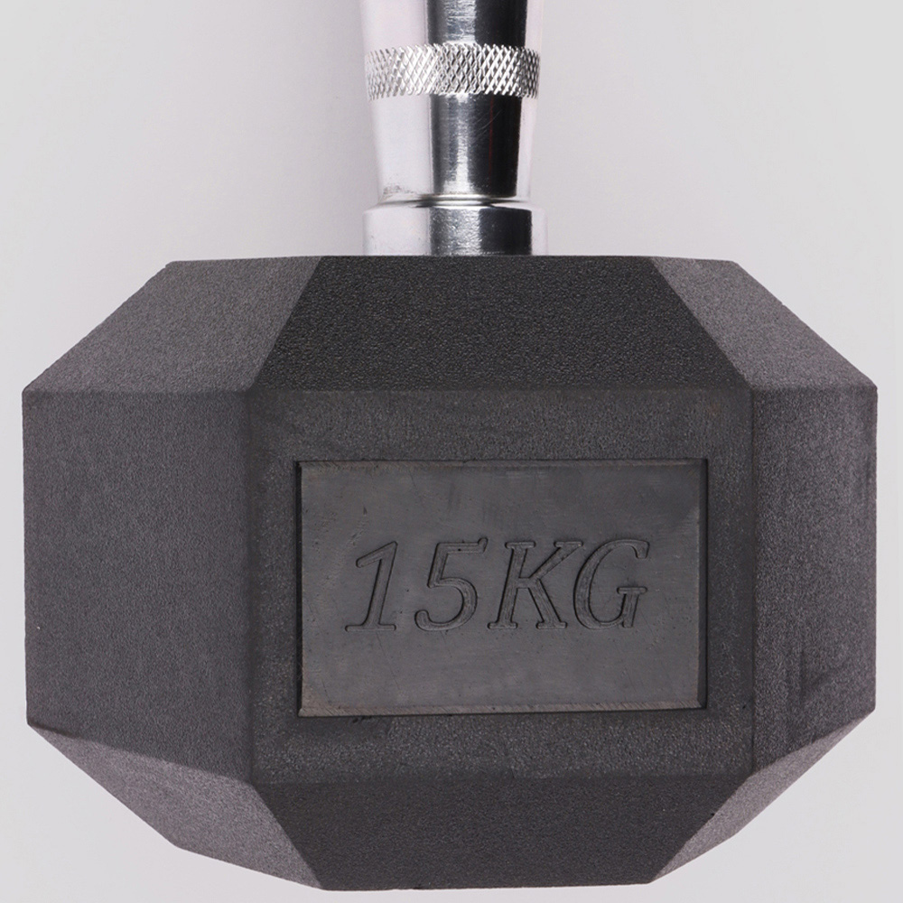 Phoenix Hexagonal Dumbbell Pair 15kg Image 2