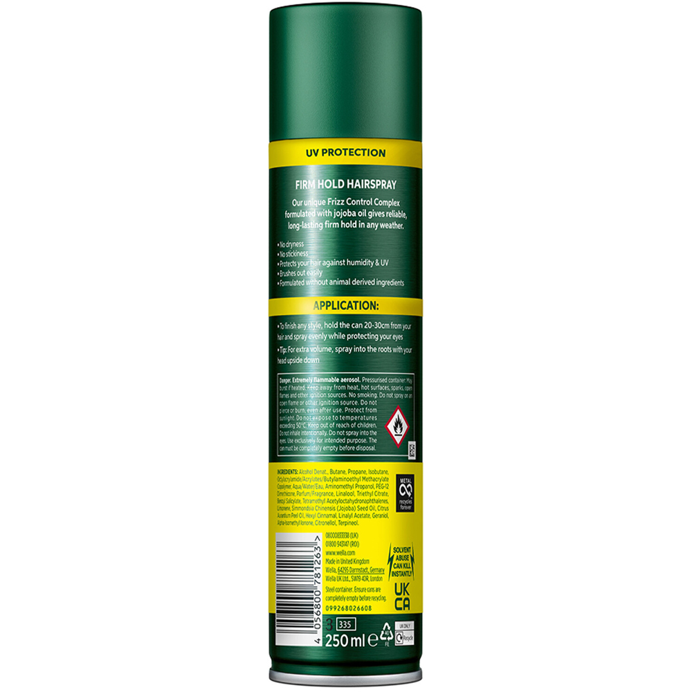 Wella Silvikrin Firm Hold Hairspray Image 2