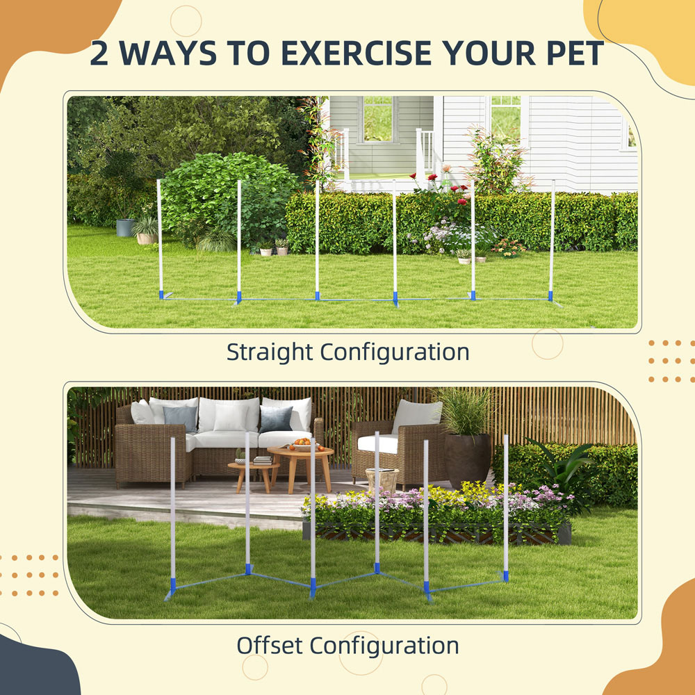 PawHut Dog Agility Training Starter Kit Image 4