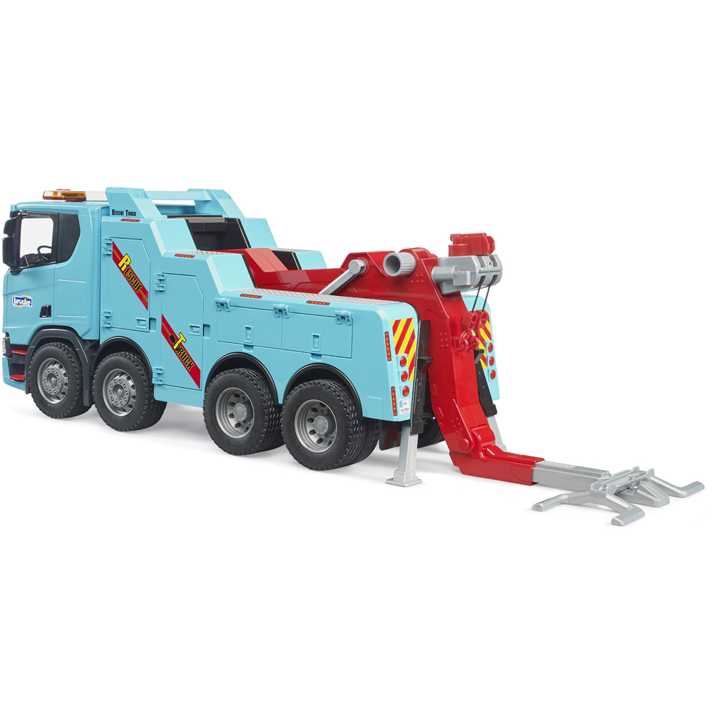 Bruder Kids Scania Super 560R Heavy Tow Truck with Light and Sound Module Playset Model Image 7