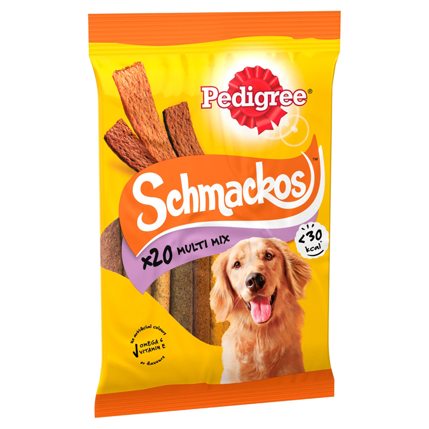 Pedigree Schmackos Meat Variety Adult Dog Treat 20 Pack Image 2