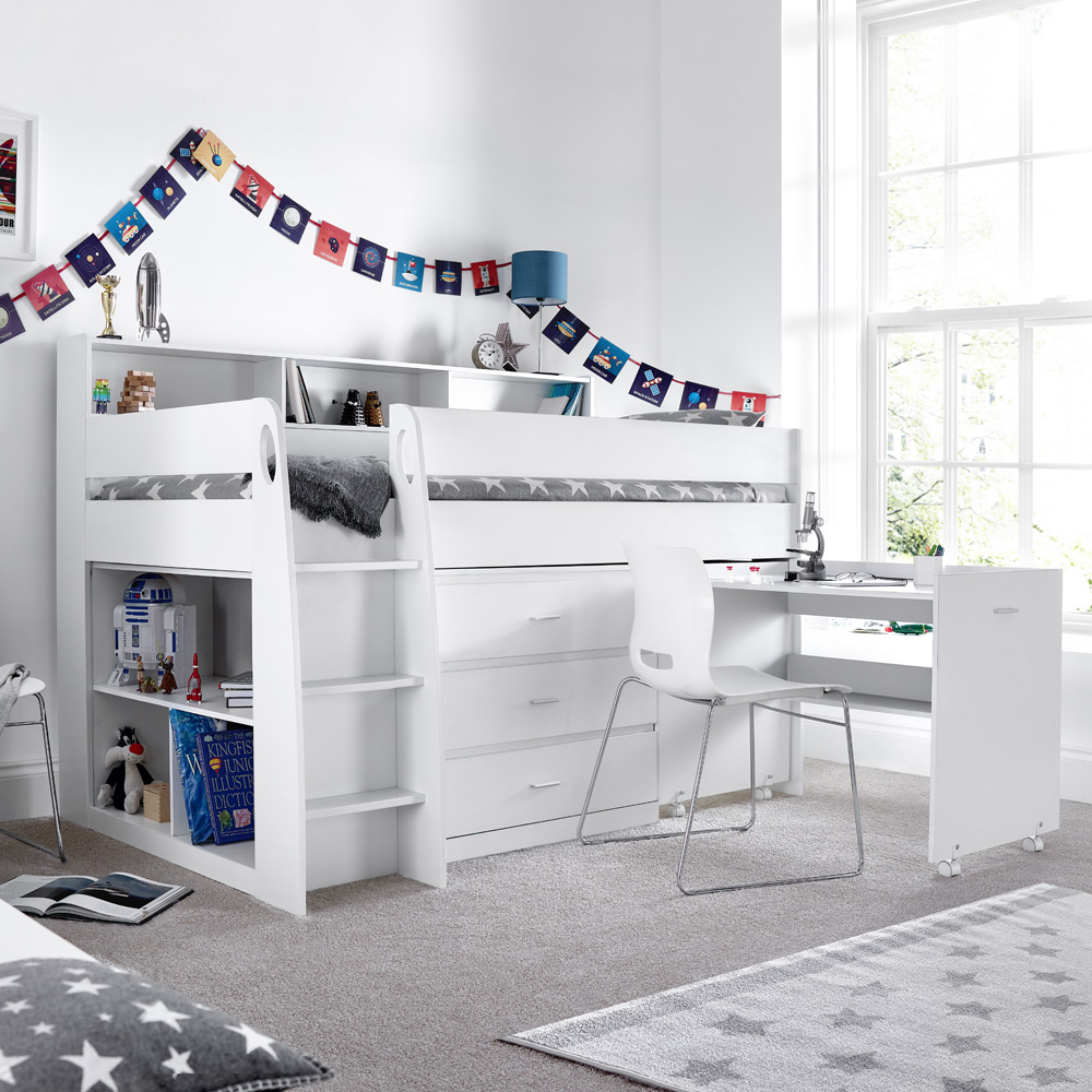 Ersa White Mid Sleeper Image 5
