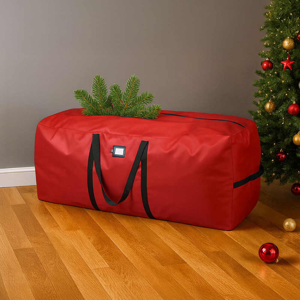 Neo Red 600D Heavy-Duty Extra Large Artificial Christmas Tree Storage Bag 7.5ft Image 2