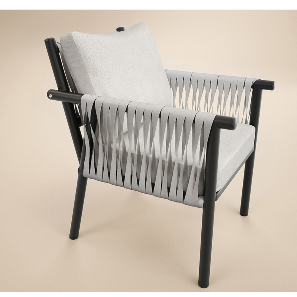 SOLACE+CO Kalina 4 Seater Garden Lounge Set Image 3