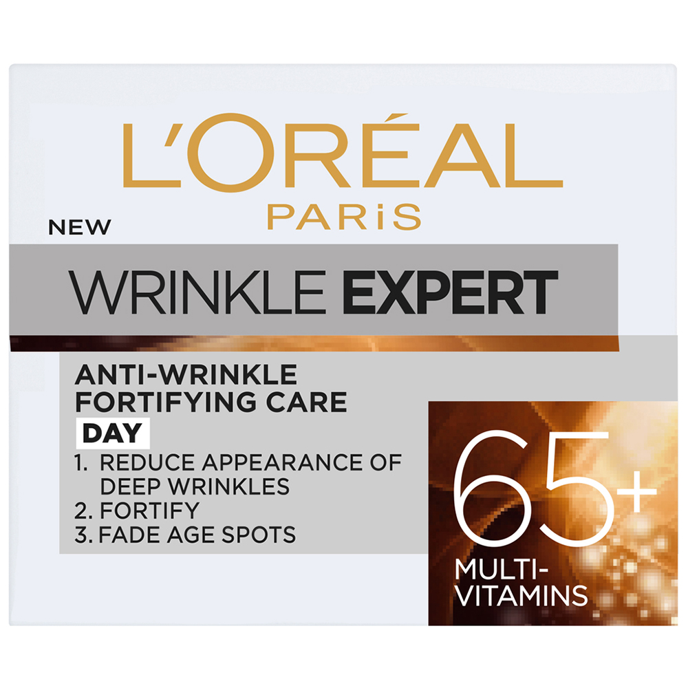 L'Oreal Paris Wrinkle Expert 65+ Day Cream Moisturiser 50ml Image 2