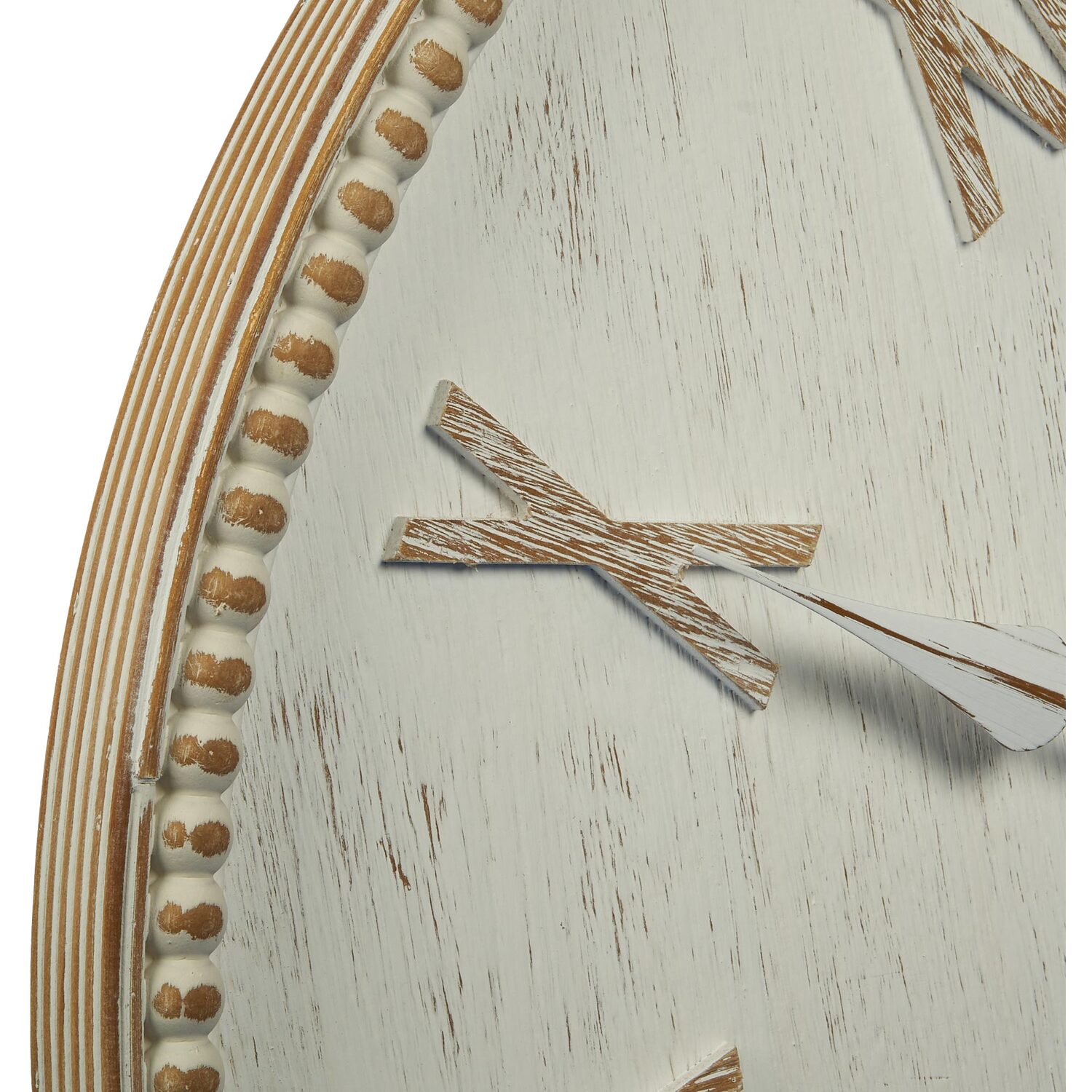 Natural Wooden Bohemia Wall Clock 80cm Image 5