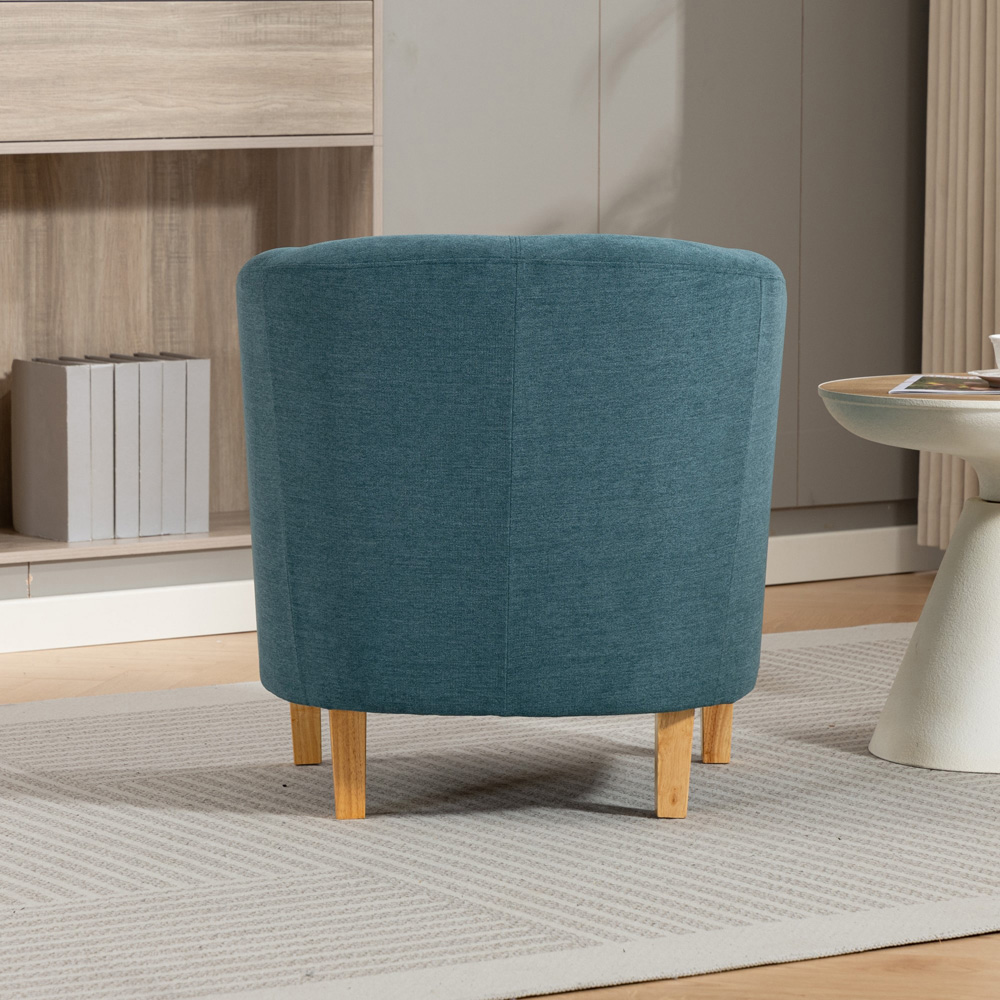 Artemis Home Millie Teal Fabric Accent Chair Image 6