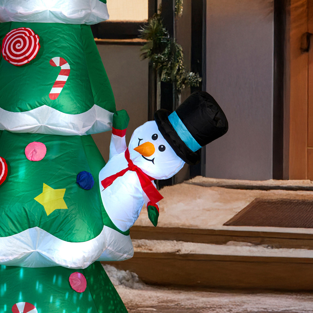 Disco Christmas Tree Inflatable Image 3