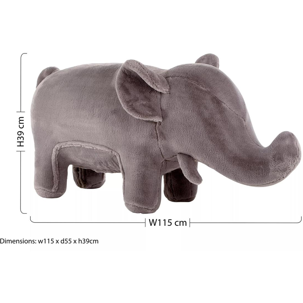 Premier Housewares Elephant Grey Animal Chair Image 5