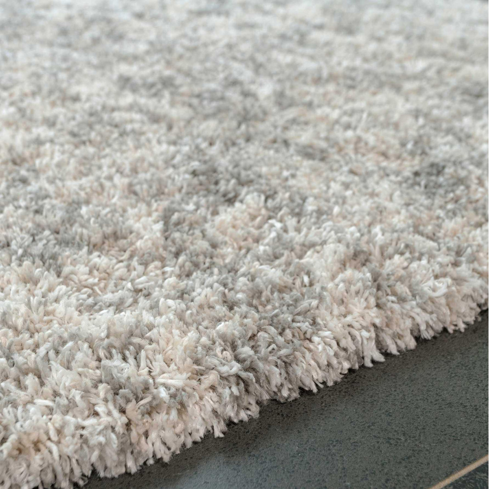 Kukoon Kinsale Grey Multicolour Shaggy Mottled Rug 120 x 170cm Image 4