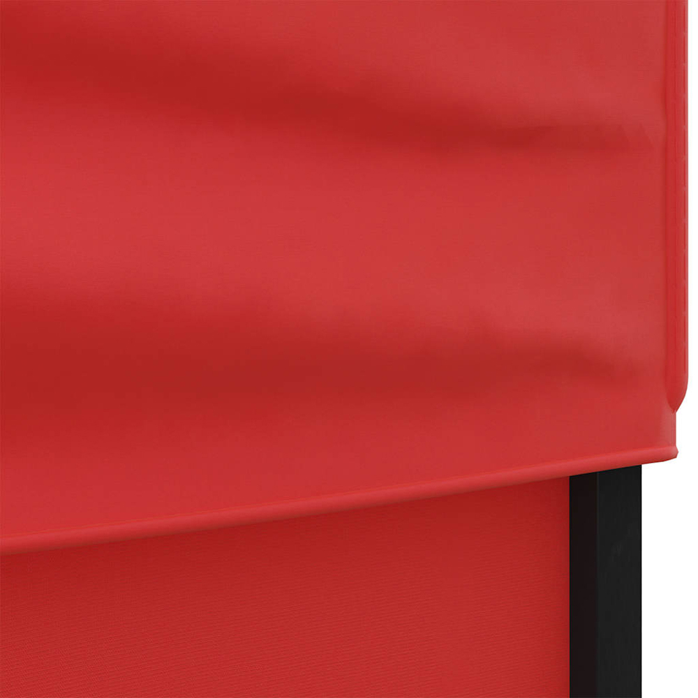 vidaXL 2 x 2m Red Foldable Party Tent Image 6