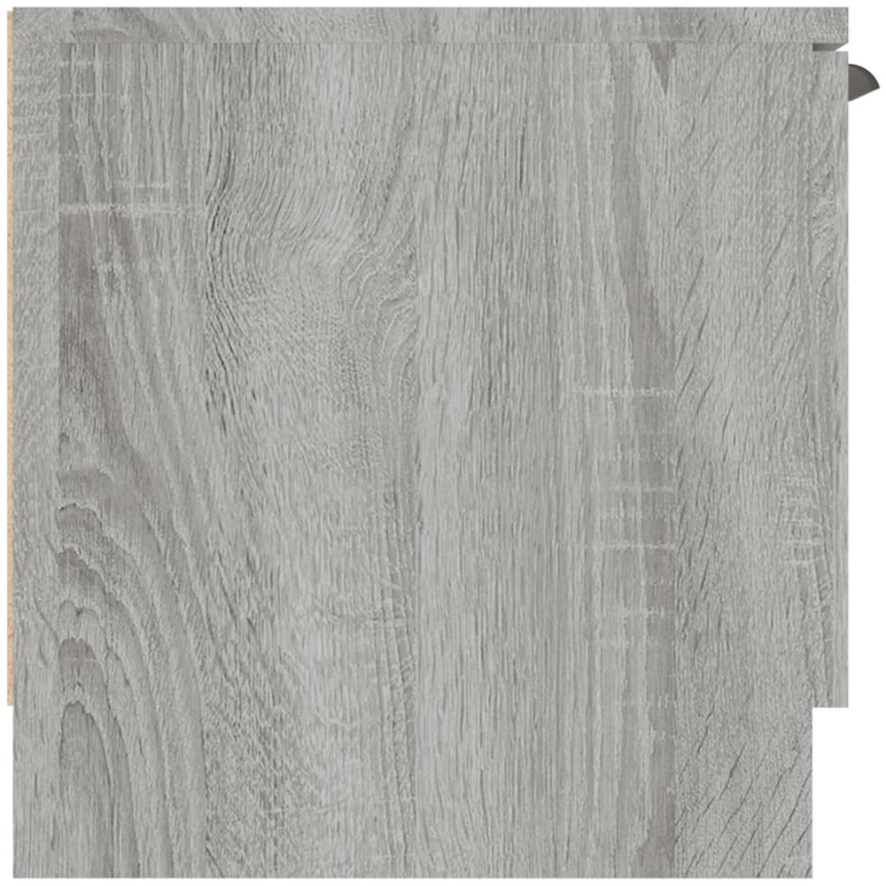 vidaXL 3 Door Grey Sonoma TV Cabinet Image 6