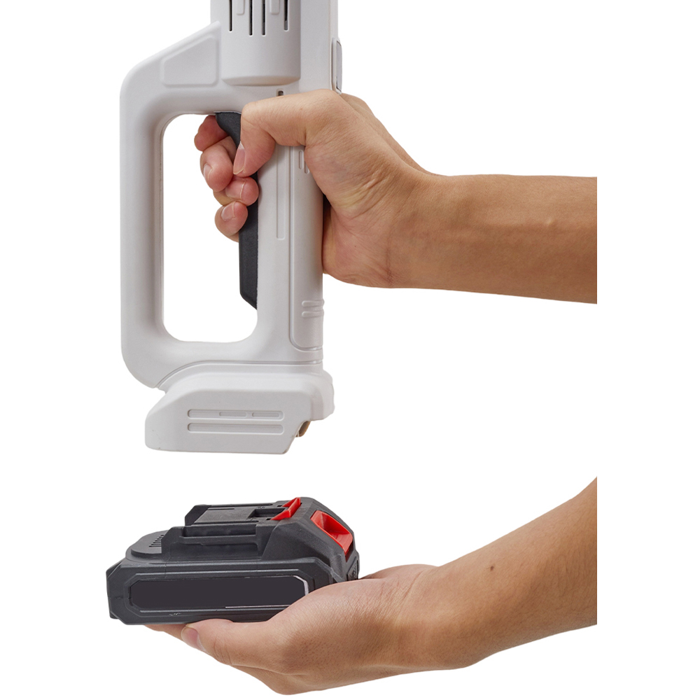 Living and Home GT200081 White 21V Cordless Pressure Washer with 6-in-1 Nozzle Image 6
