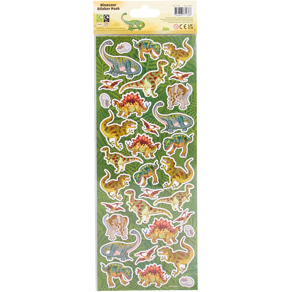 Dinosaur Sticker Pack Image 2