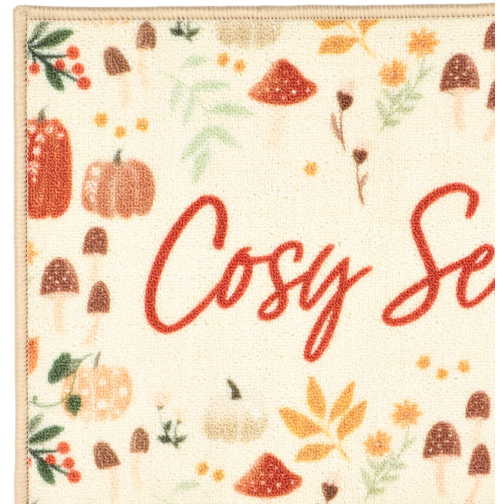 Autumn Print Washable Doormat Image 7