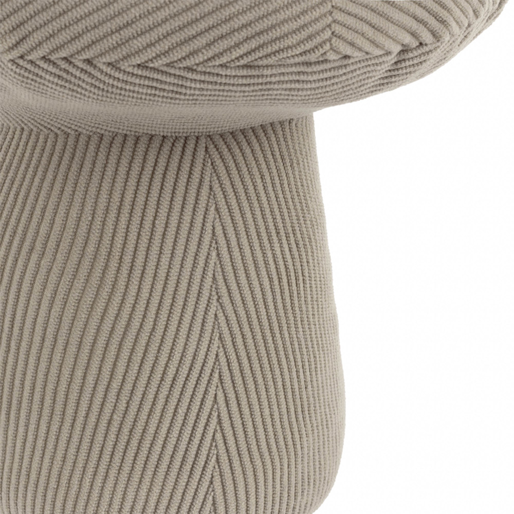 Wylder Nature Cord Mushroom Taupe Door Stop Image 3