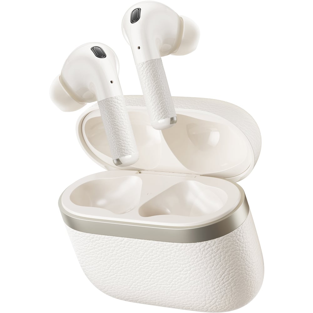 Edifier True Wireless W260NC Ivory Bluetooth Active Noise Cancelling Earbuds Image 3
