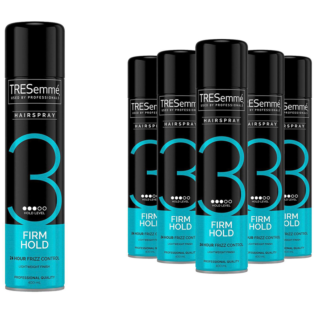 TRESemme Firm Hold Hairspray 400ml 6 Pack Image 1