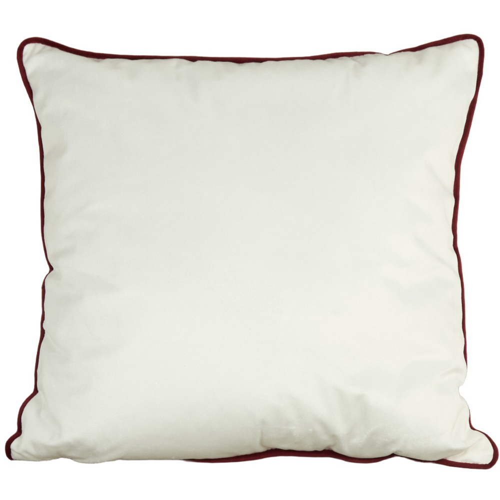 Christmas Bows Velvet Cushion Image 2
