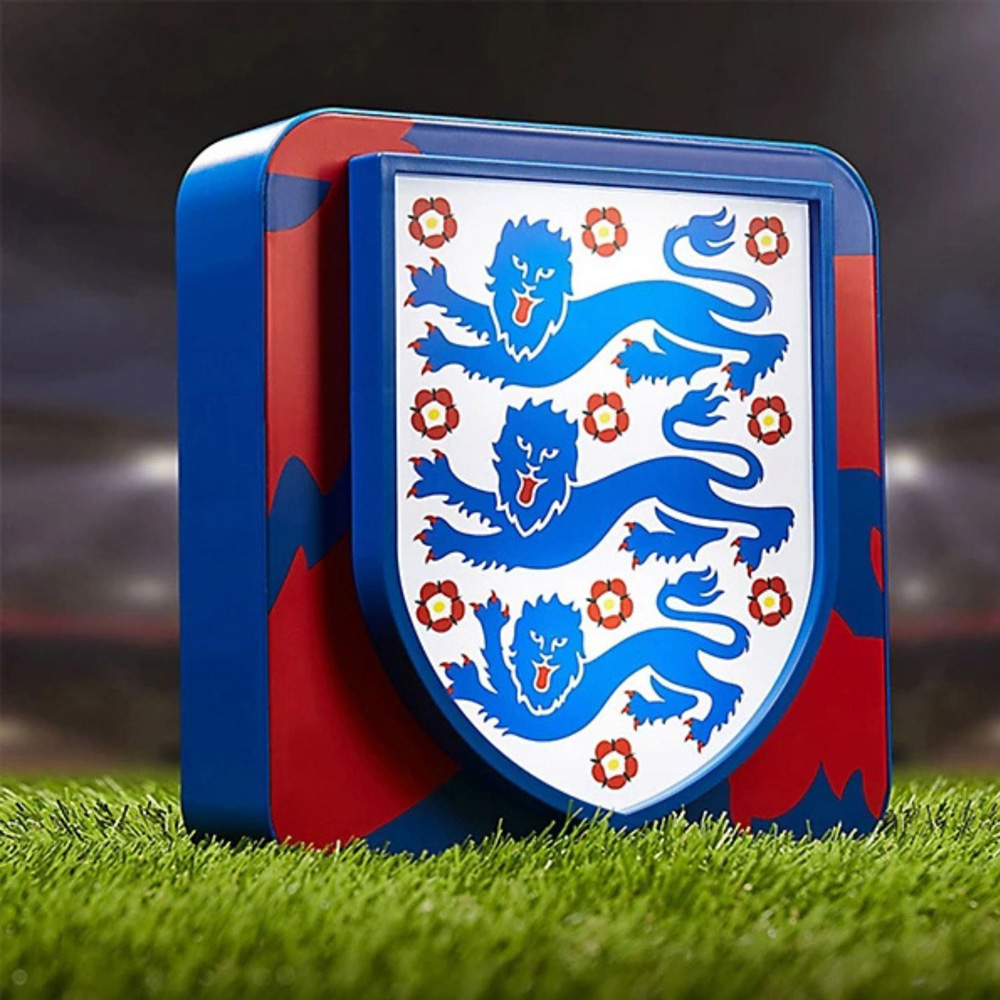 Rubber Road England Crest Perspex Lamp Wall Light Image 3
