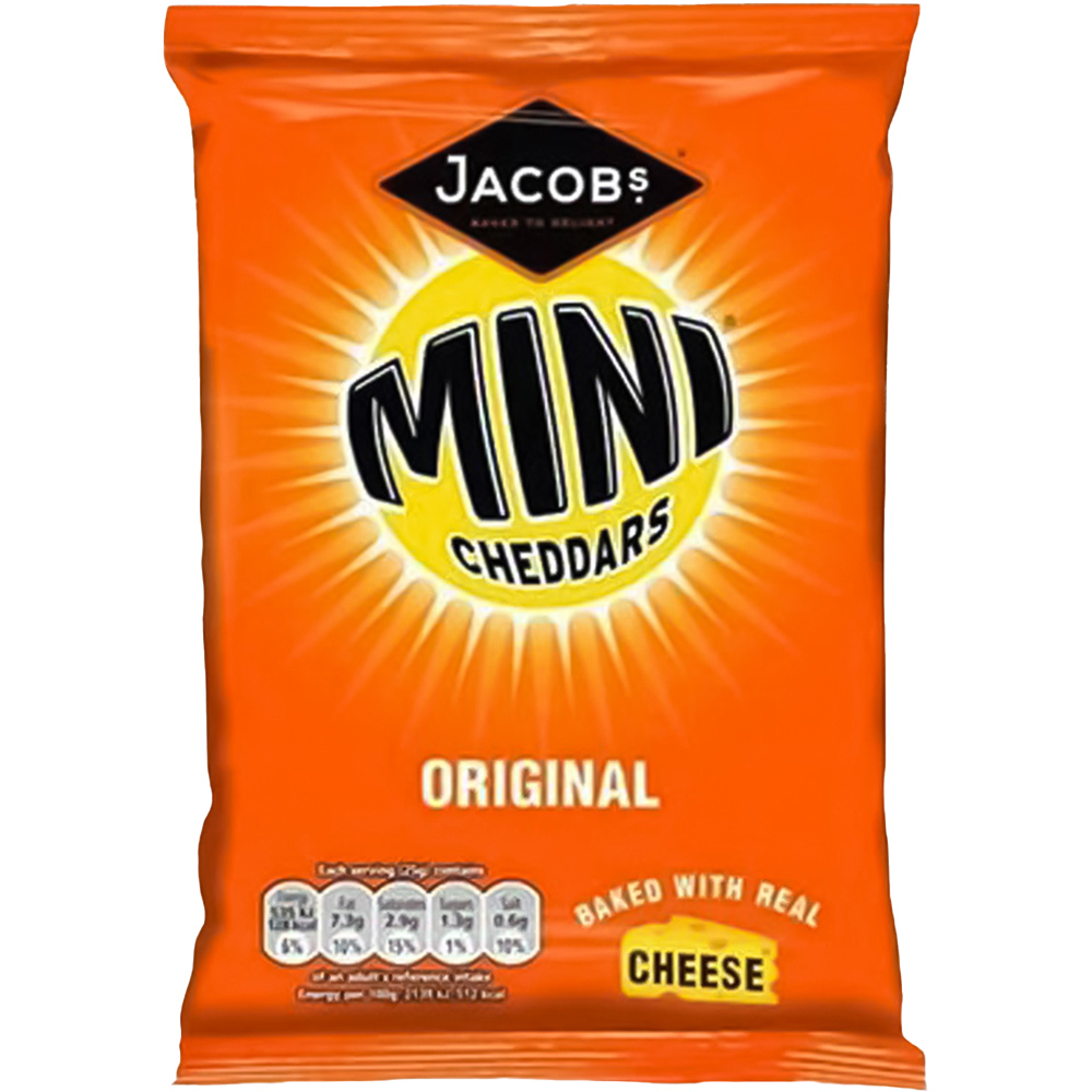 Jacob's Mini Cheddars 90g Image