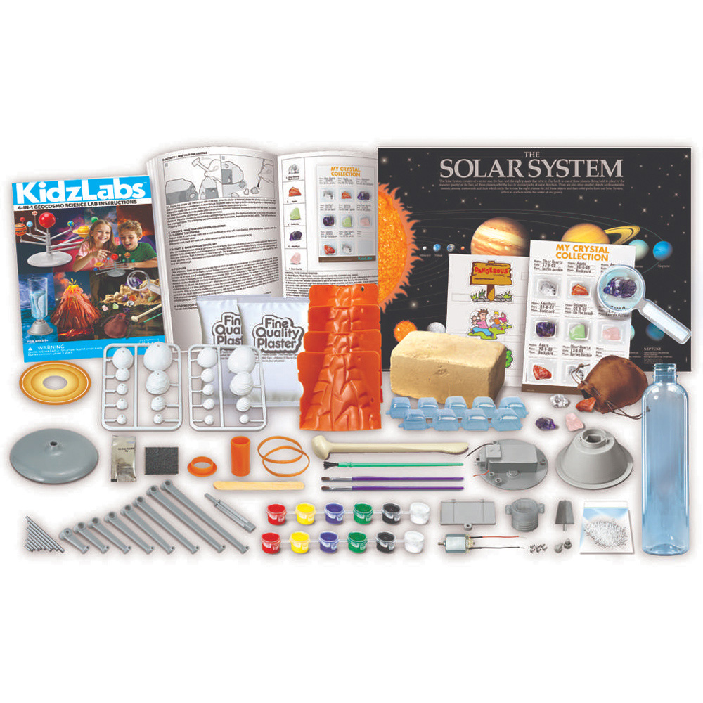 4M Kidzlabs 4-in-1 GeoCosmo Science Lab Playset Image 3