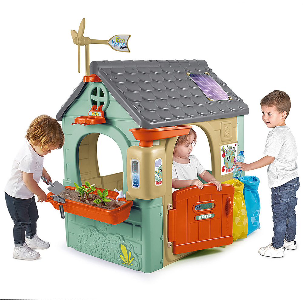 Feber Kids Eco House Playhouse Image 2