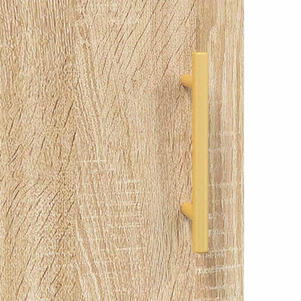 vidaXL 2 Door 3 Shelf Sonoma Oak Wall Mounted Cabinet Image 8
