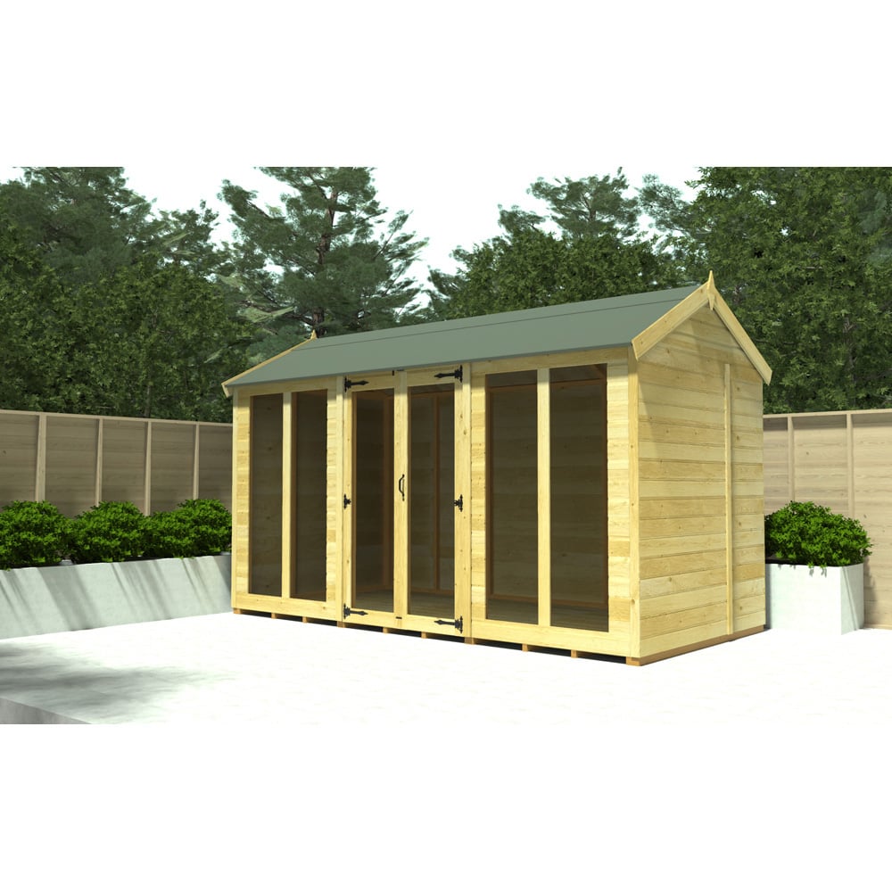 DIY Sheds 10 x 7ft Tongue and Groove Timber Apex Summerhouse Image 2