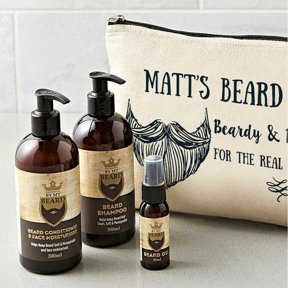 Personalised Memento Personalised Beardy and Brilliant Beard Kit Image 6