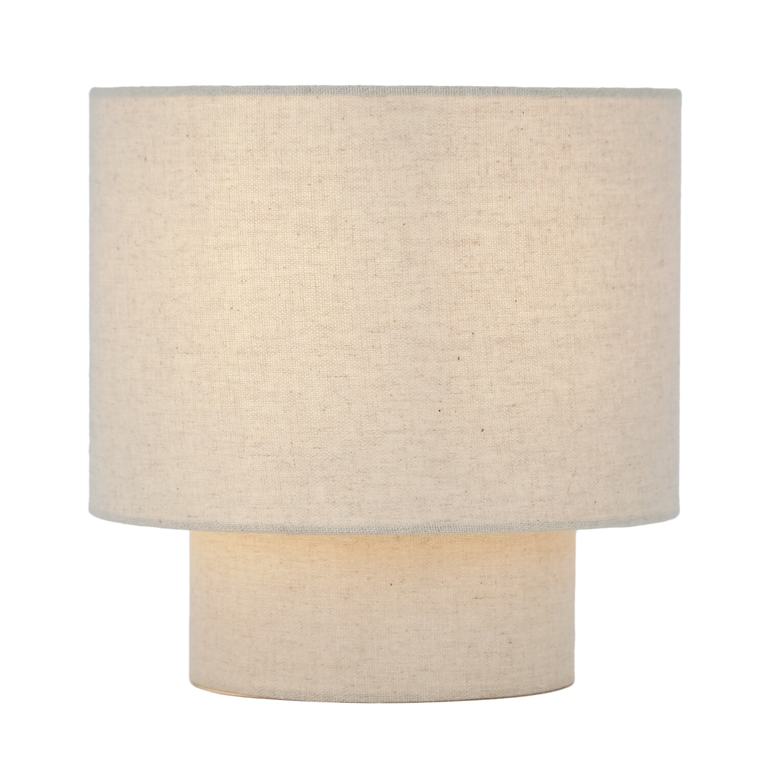 Imani Linen Table Lamp - White Image 2