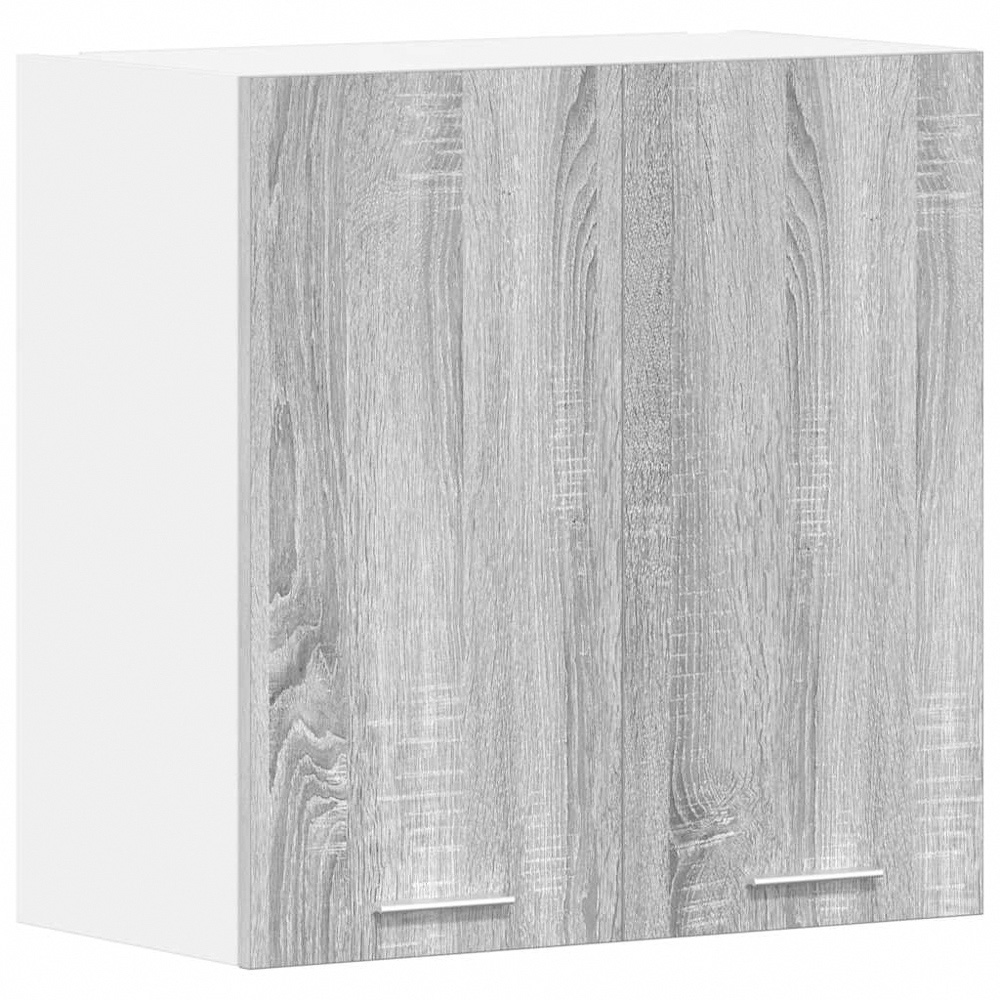vidaXL Lyon 2 Door Grey Sonoma Hanging Cabinet Image 2