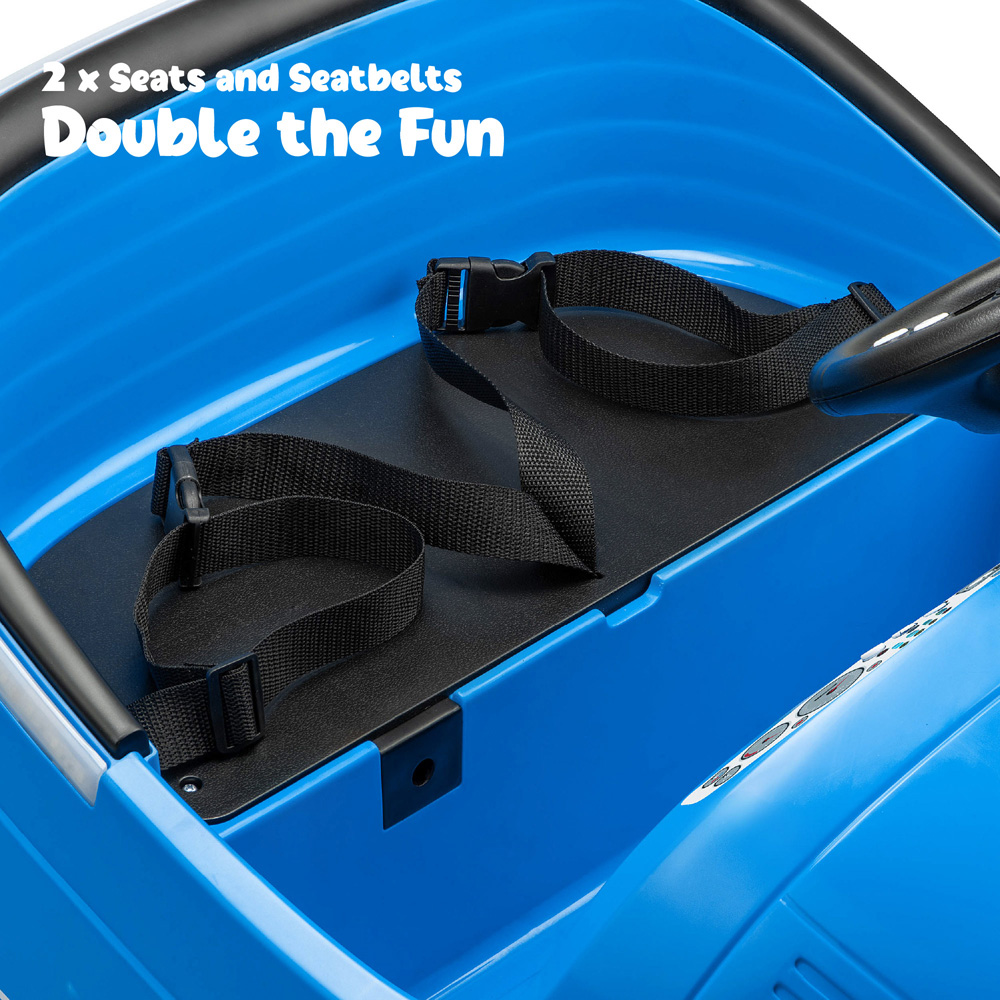 Xootz Blue Kids Electric Big Bumper Ride-On Car Image 7