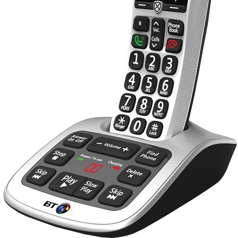 BT Big Button 4600 Telephone with Answer Machine Image 3