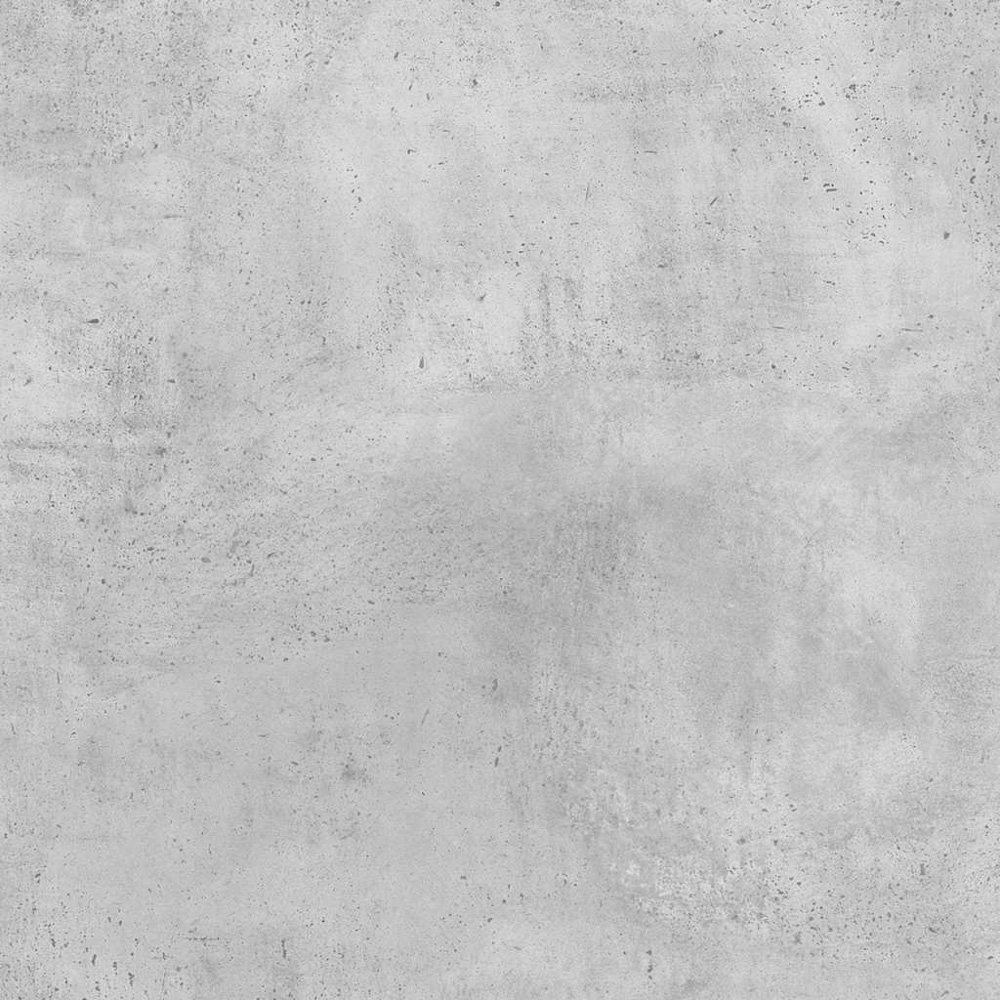 vidaXL 3 Drawer Single Shelf Computer Desk Concrete Grey Image 7