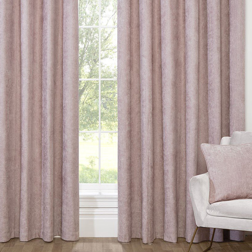 Alden Thermal Curtains - Dusty Pink / 183cm / 168cm Image 6
