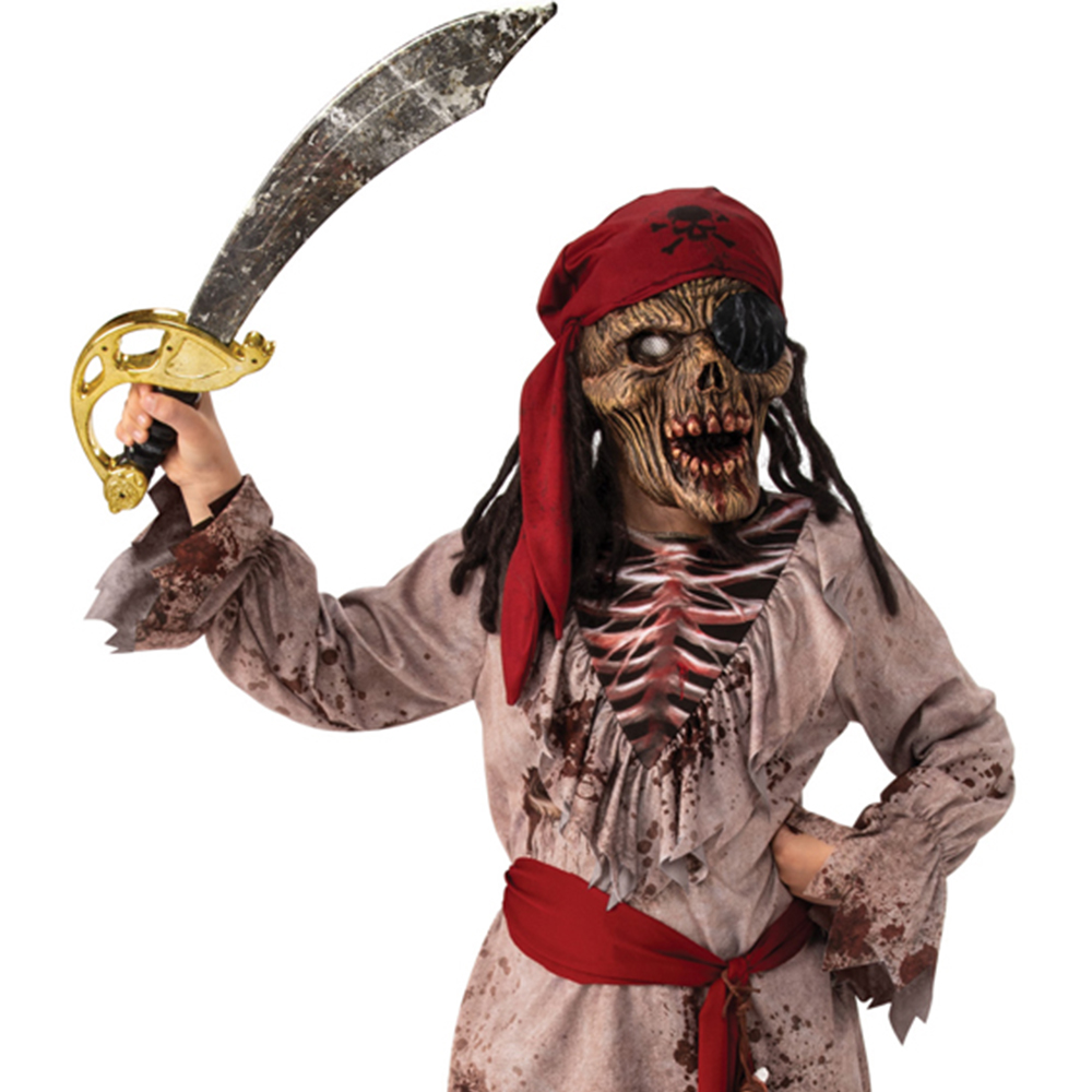 Rubies Zombie Pirate Halloween Costume 5 to 6 Years Image 2
