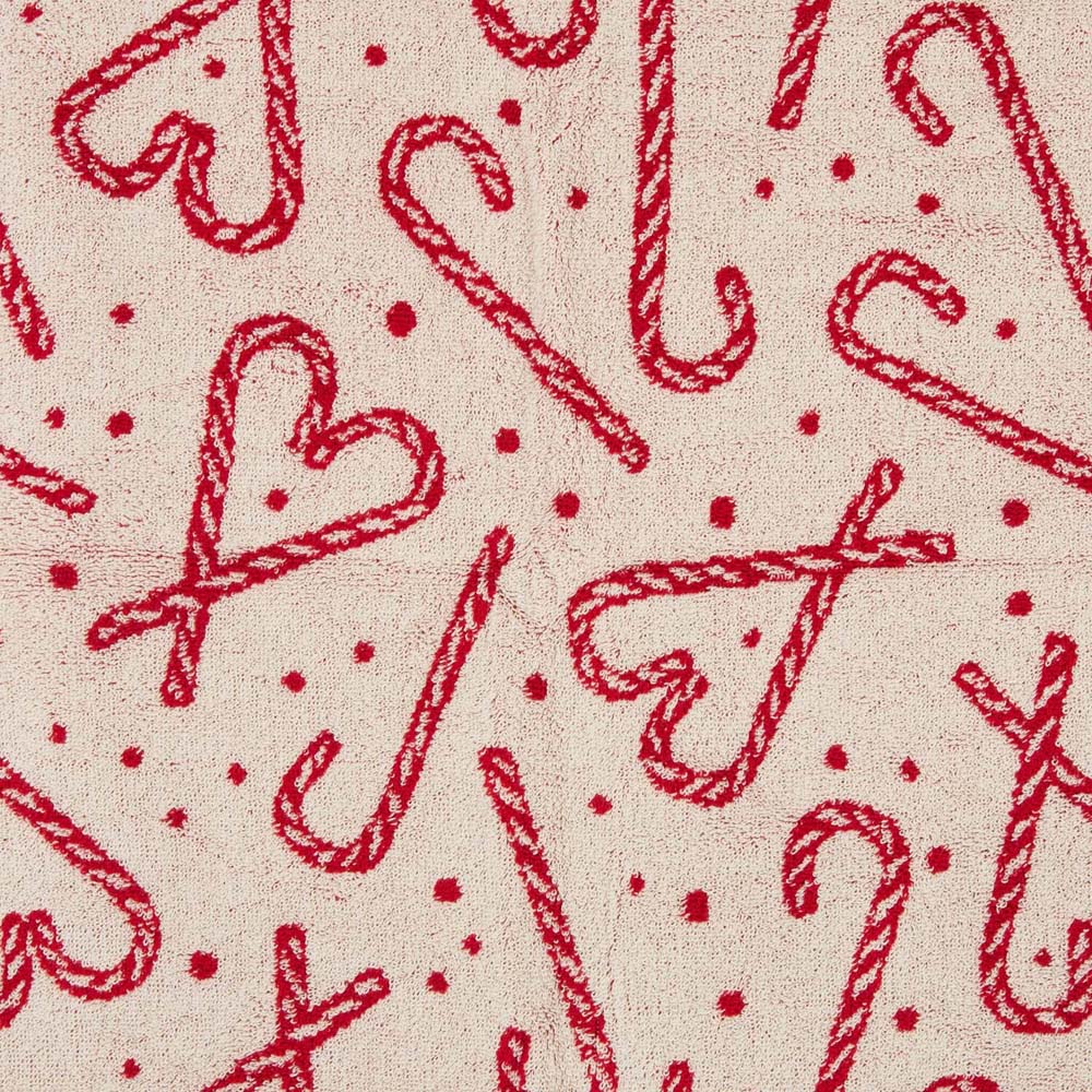 Candy Cane Towel Bath Towel Image 6