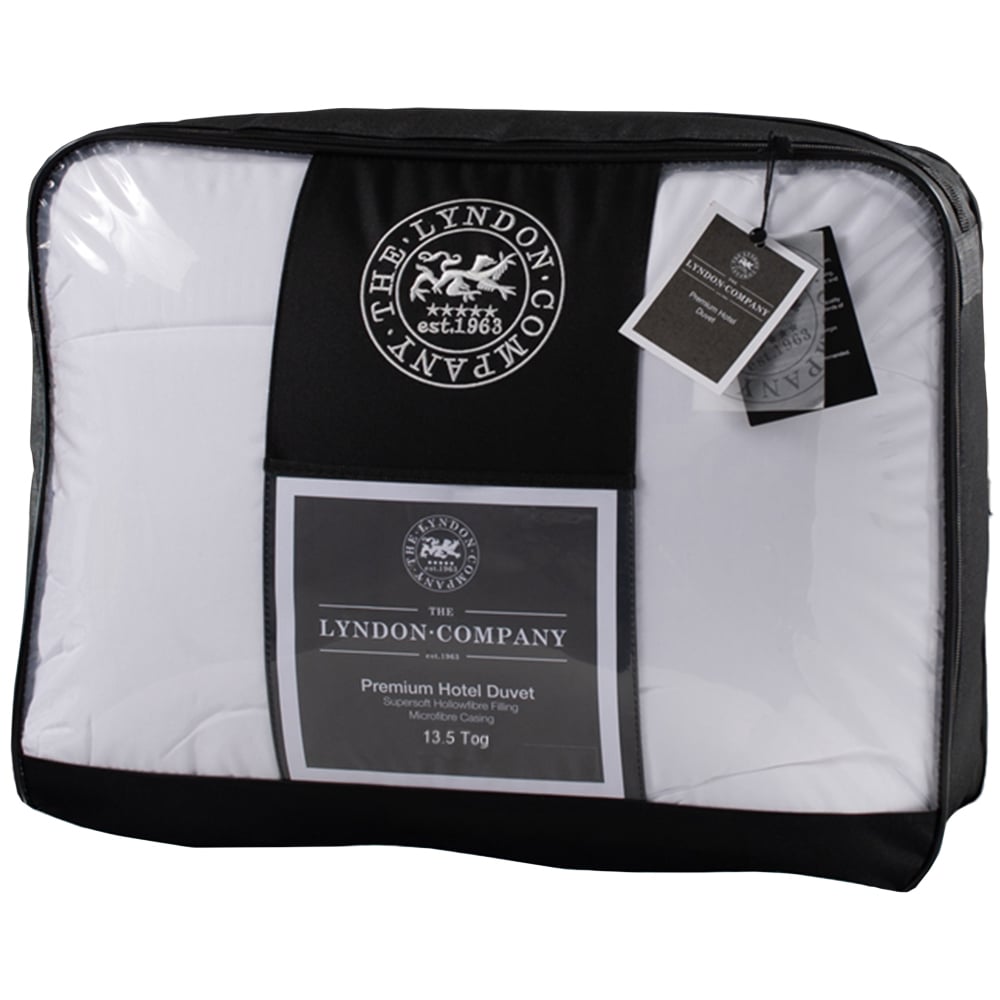 The Lyndon Company Double Hotel Premium Duvet 13.5Tog Image 1