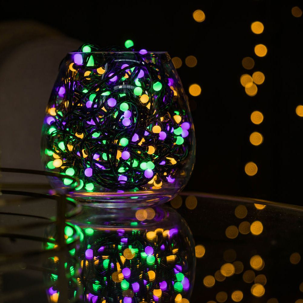 ValueLights 240 LED Multicolour Bubble String Lights Image 3